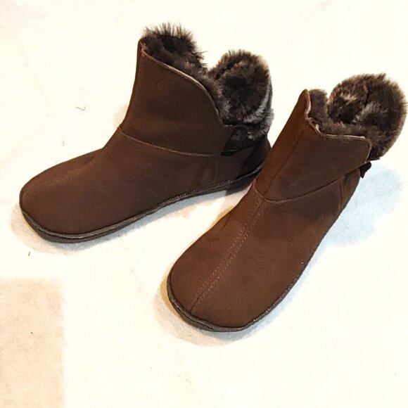 Natural Reflections Gore Bootie Ankle Boots for Ladies - Picture 1 of 5